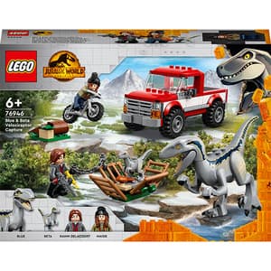 LEGO Jurassic World: Capturarea Velociraptorilor Blue si Beta 76946, 6 ani+, 181 piese