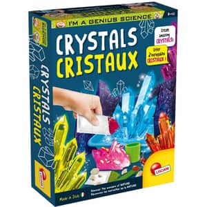 Set LISCIANI Experimentele micului geniu - Cristale magice LEX53728, 8 ani+, multicolor