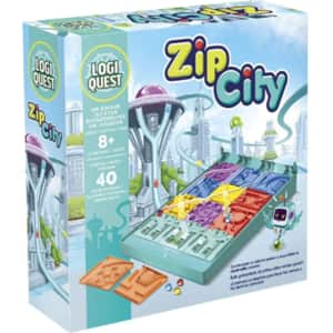 Joc de societate LOGIQUEST Zip City MIXLQ04ML1, 8 ani+, 1 jucator