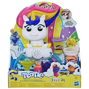 Set PLAY DOH Tootie - Unicornul cu inghetata E5376, 3 ani+, multicolor