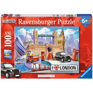 Puzzle RAVENSBURGER Londra RVSPC10607, 6 ani+, 100 piese