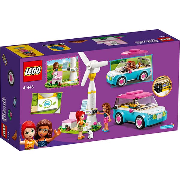 LEGO Friends: Masina electrica a Oliviei 41443, 6 ani+, 183 piese