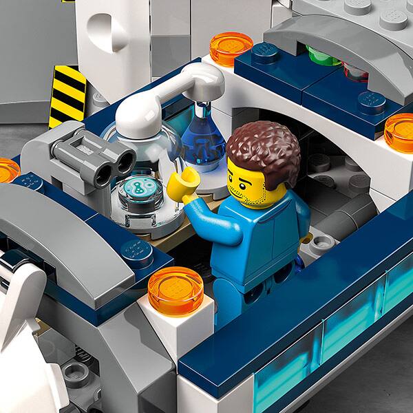 necessity Academy with time LEGO City: Baza de cercetare selenara 60350, 7 ani+, 786 piese