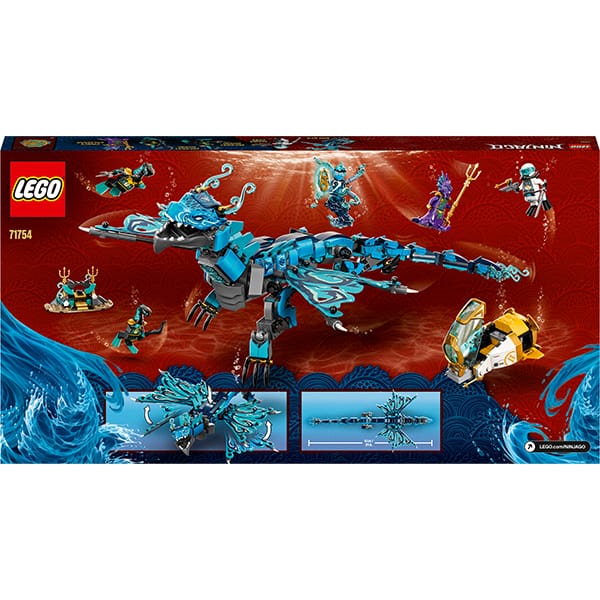 LEGO Ninjago: Dragon de apa 71754, 9 ani+, 737 piese