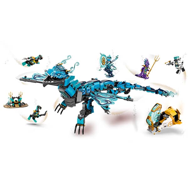 LEGO Ninjago: Dragon de apa 71754, 9 ani+, 737 piese