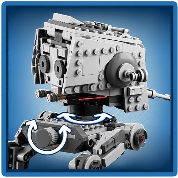 LEGO Star Wars: AT-ST pe Hoth 75322, 9 ani+, 586 piese