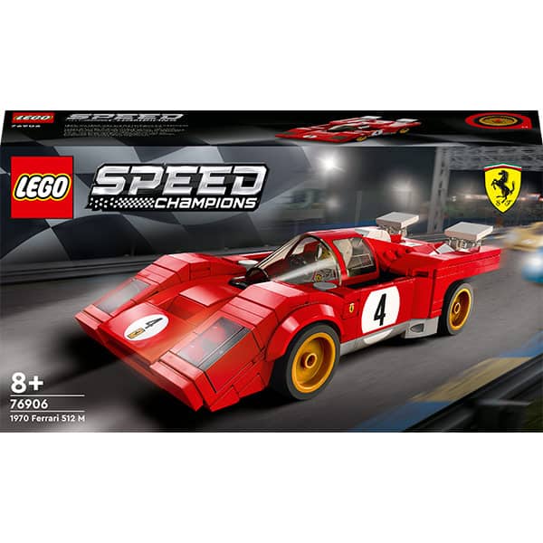 LEGO Speed Champions: 1970 Ferrari 512 M 76906, 8 ani+, 291 piese