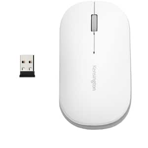 Mouse Wireless KENSINGTON SureTrack K75353WW, Dual Mode, 4000dpi, Bluetooth, alb