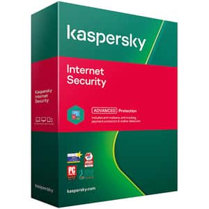 Antivirus KASPERSKY Internet Security, Licenta noua, 1 an, 3 utilizatori, Retail