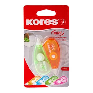 Banda corectoare KORES Mini, 4.2 mm x 3 m, 2 bucati, diverse culori
