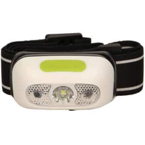 Lanterna LED frontala ORNO LT-1, 230 lumeni, Acumulator 1200mAh, alb-verde