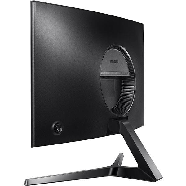 Monitor Gaming curbat LED VA SAMSUNG LC24RG50FQRXEN, 23.5", Full HD, 144Hz, FreeSync, negru