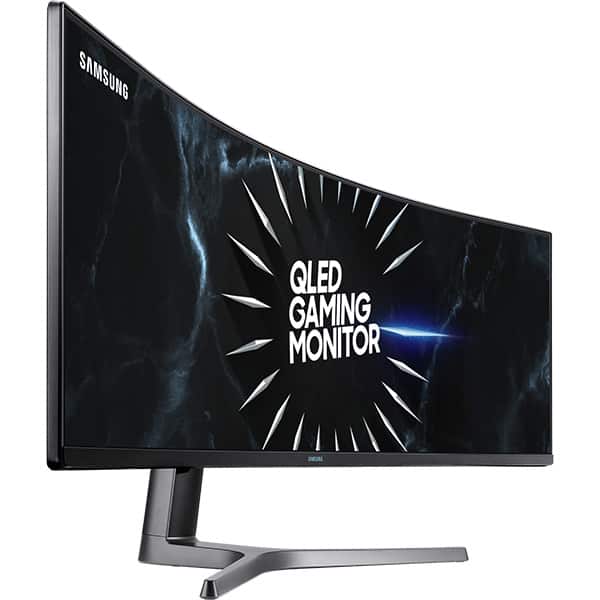 Monitor Gaming curbat QLED VA SAMSUNG LC49RG90SSRXEN, 49", Dual QHD, 120Hz, AMD Freesync, negru