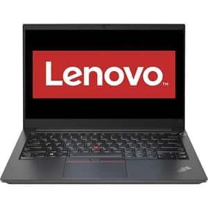 Laptop LENOVO ThinkPad E14 Gen 2, AMD Ryzen 5 4500U pana la 4GHz, 14" Full HD, 8GB, SSD 256GB, AMD Radeon Graphics, Free DOS, negru