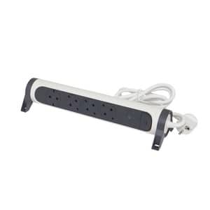 Prelungitor cu protectie LEGRAND L694507, 4 prize, 1.5m, negru-gri inchis