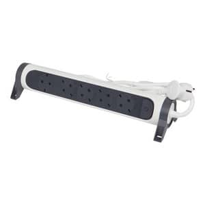 Prelungitor cu protectie LEGRAND L694538, 5 prize, 3m, alb-gri inchis