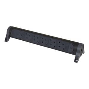 Multipriza LEGRAND L694548, 6 prize, negru-gri inchis