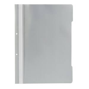 Dosar cu sina NOKI, A4, plastic, 25 bucati, gri
