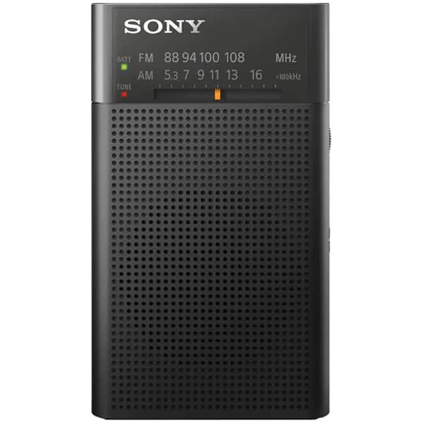 Radio portabil SONY ICF-P27, FM/AM, Baterii R6/LR6 x 2, negru