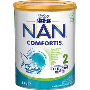 Lapte praf NESTLE NAN Comfortis 2 12418554, 6 luni+, 800g