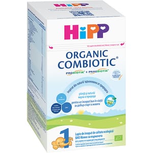Lapte praf HIPP Organic Combiotic 1 1342, 0 luni+, 800g