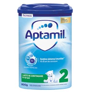 Lapte praf APTAMIL 2 Pronutra  Advance 576848, 6-12 luni, 800g