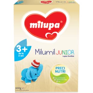 Lapte praf MILUPA MILUMIL Junior 3+ PreciNutri 587577, 3 ani+, 600g