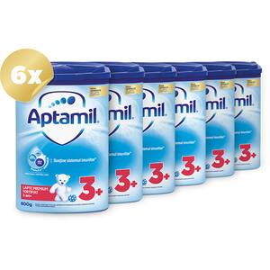 Pachet 6 x lapte praf APTAMIL Junior 3+ Pronutra Advance PACK03, 3 ani+, 800g