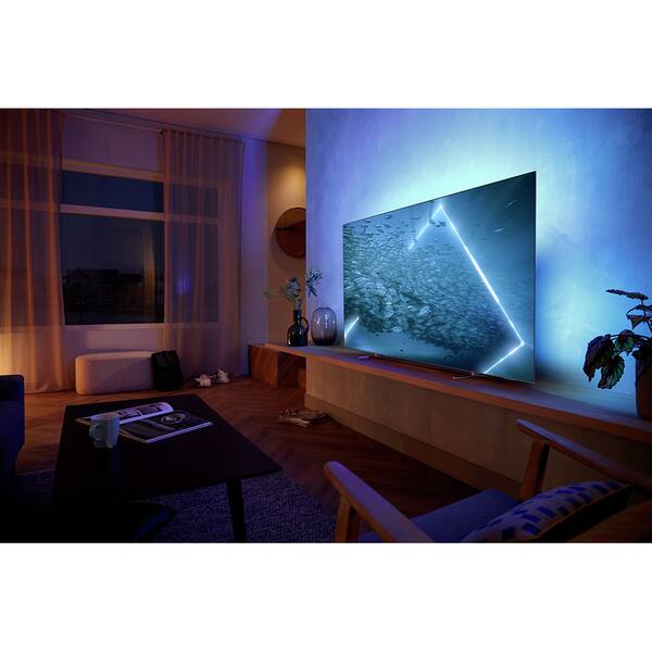 Televizor OLED Smart PHILIPS 48OLED707, Ultra HD 4K, HDR10+, 121cm
