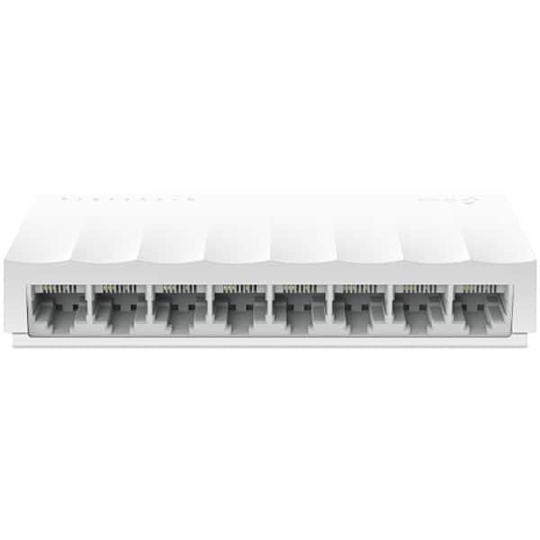 Switch TP-LINK LS1008, 8 porturi Ethernet, alb