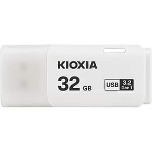 Memorie USB KIOXIA Hayabusa U301, USB 3.2, 32GB, alb