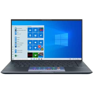 Laptop ASUS ZenBook 14 UX435EG-A5005T, Intel Core i7-1165G7 pana la 4.7GHz, 14" Full HD, 16GB, SSD 512GB, Intel Iris Xe Graphics, Windows 10 Home, gri