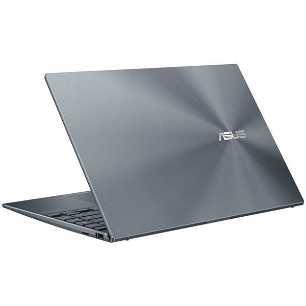 Laptop ASUS ZenBook 13 OLED UM325UAZ-KG012T, AMD Ryzen 5 5500U pana la 4GHz, 13.3" Full HD, 8GB, SSD 512GB, AMD Radeon RX Vega 7, Windows 10 Home, gri