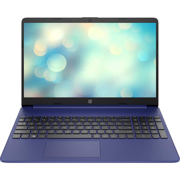 Laptop HP 15s-fq1046nq, Intel Core i3-1005G1 pana la 3.4GHz, 15.6" Full HD, 8GB, SSD 512GB, Intel UHD Graphics, Free DOS, albastru indigo
