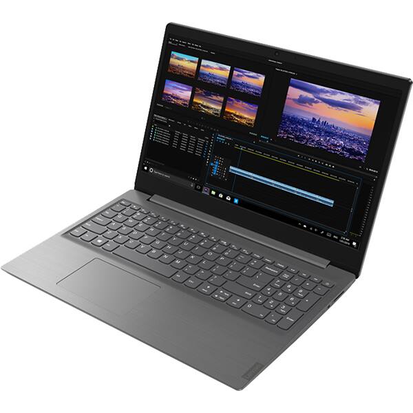 Laptop LENOVO V15 ADA, AMD Ryzen 5 3500U pana la 3.7GHz, 15.6" Full HD, 8GB, 1TB, AMD Radeon Vega 8 Graphics, Free DOS, gri