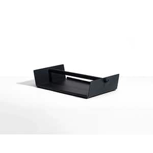 Tavita documente SPIN Cora, metal, negru