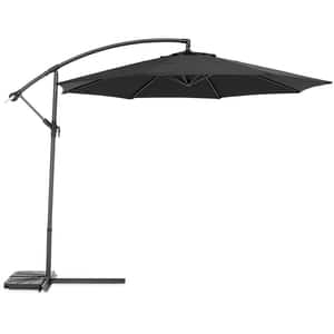Umbrela terasa MAISON MEX Larisa, otel, 300 x 256 cm, negru