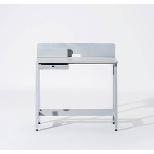 Birou Mydesk mini, 90 x 38 x 75 cm, gri