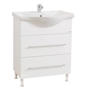 Set masca si lavoar Badenmob Seria 187, 65 x 45 x 81 cm, alb