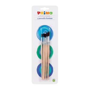 Pensula MOROCOLOR, Nr. 1, 2, 3, 4, 5, 5 bucati, maro
