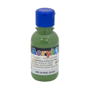Tempera acrilica MOROCOLOR Primo, 125 ml, verde olive