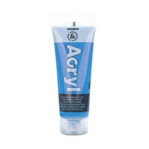 Tempera acrilica MOROCOLOR, 75 ml, albastru marin