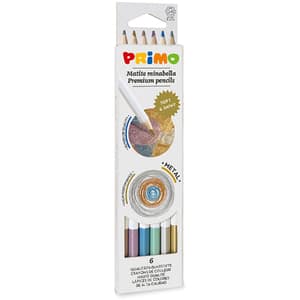 Creioane colorate PRIMO Minabella MC525206, 6 culori