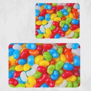 Set 2 covorase baie Sweets, 60 x 90 cm, 40 x 60 cm, multicolor