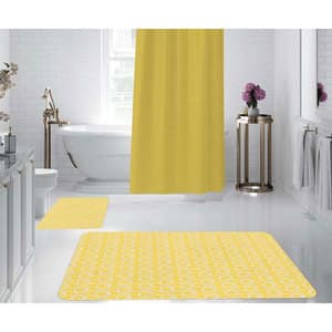 Set 2 covorase baie Yellow, 70 x 100 cm, 50 x 70 cm, galben