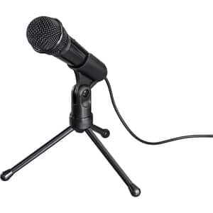 Microfon HAMA MIC-P35 Allround, Jack 3.5 mm, negru