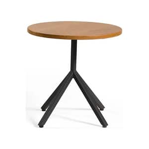 Masuta copii SPIN Mario, Natural Oak Wood / Space Black