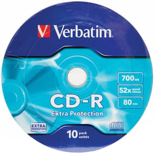 CD-R VERBATIM 43725, 52x, 700MB, 10buc