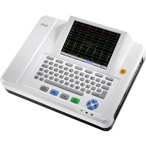 Electrocardiograf COMEN CM1200A, 8.4", Touch screen, Acumulator Li-Ion, crem