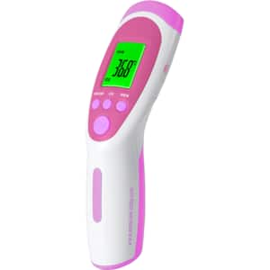 Termometru cu infrarosu EASYCARE EASY00107, alb-roz